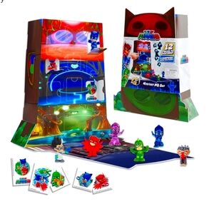 PJ Masks Night Time Surprise Micros Figures HQ Box Set collectible 3+ NEW in box